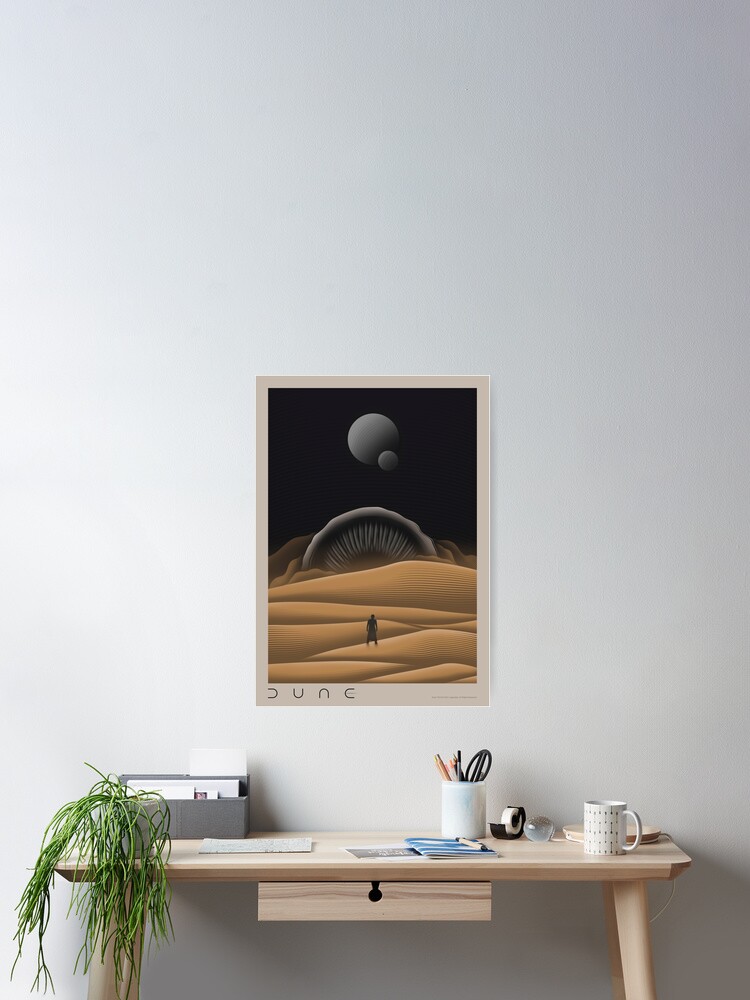 Thumbnail 2 of 3, Poster, Dune, Arrakis designed and sold by Rikiege.