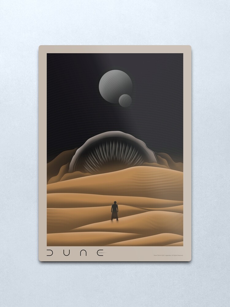 Alternate view of Dune, Arrakis Metal Print