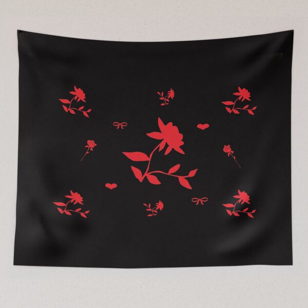 Item preview, Red Roses, Bows and Hearts designed and sold by Karen Thomson.