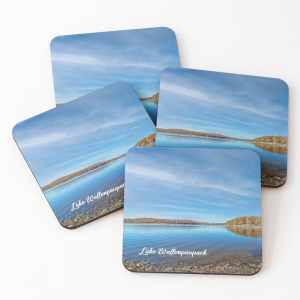 Item preview, Lake Wallenpaupack in Poconos PA on a bright fall day  designed and sold by Rabbitti.