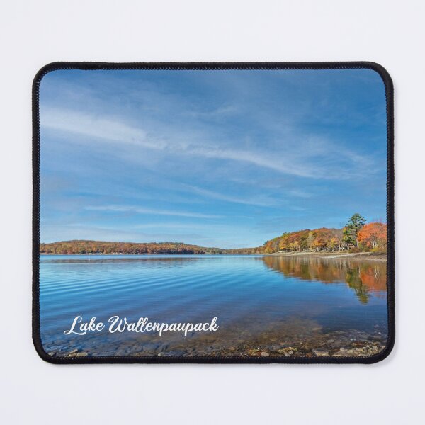 Item preview, Lake Wallenpaupack in Poconos PA on a bright fall day designed and sold by Rabbitti.