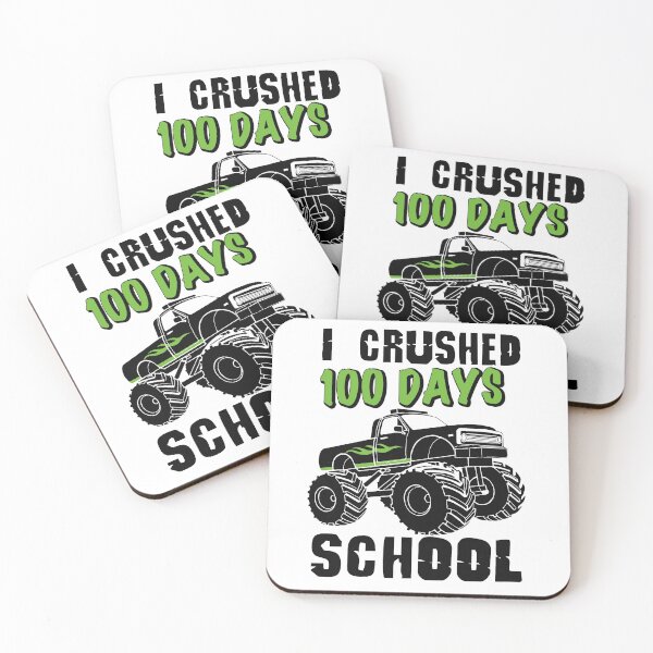 Item preview, I Crushed 100 days of school, 100 days of school designed and sold by AllboutTeesigns.