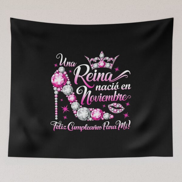Item preview, Una reina nació en Noviembre. Women’s Birthday designed and sold by iclipart.