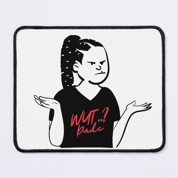 Item preview, WUT DUDE : funny : witty designed and sold by FLIRTAASAN.