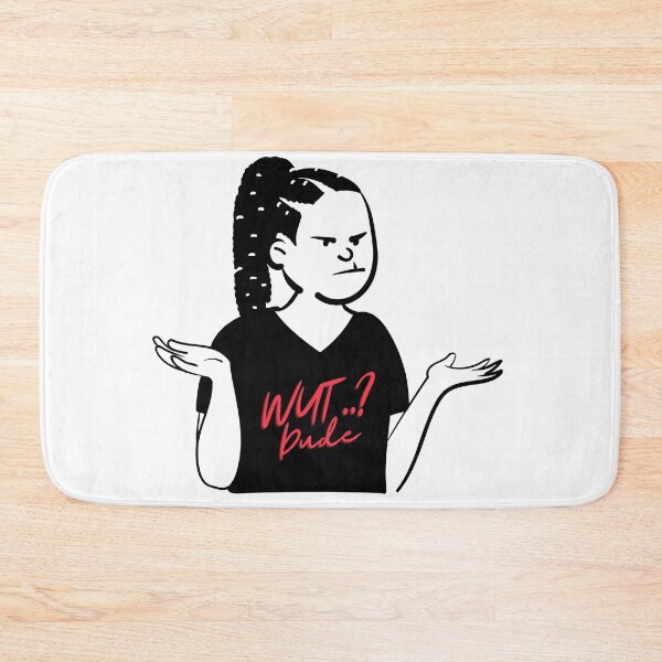 Item preview, WUT DUDE : funny : witty designed and sold by FLIRTAASAN.