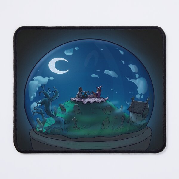 Item preview, Witch Vampire Date Snowglobe  designed and sold by Jesse Martin.
