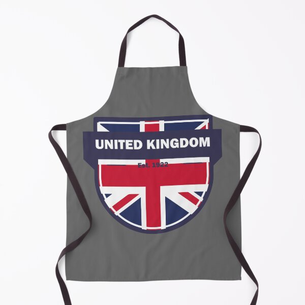 Item preview, United Kingdom Flag Shield with Ribbon Minimalistic & Classic designed and sold by WorldIsSmall.