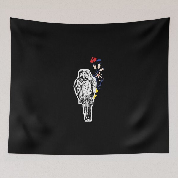 Item preview, Cute Floral Parrots Vintage  designed and sold by DESIGNNOUR.