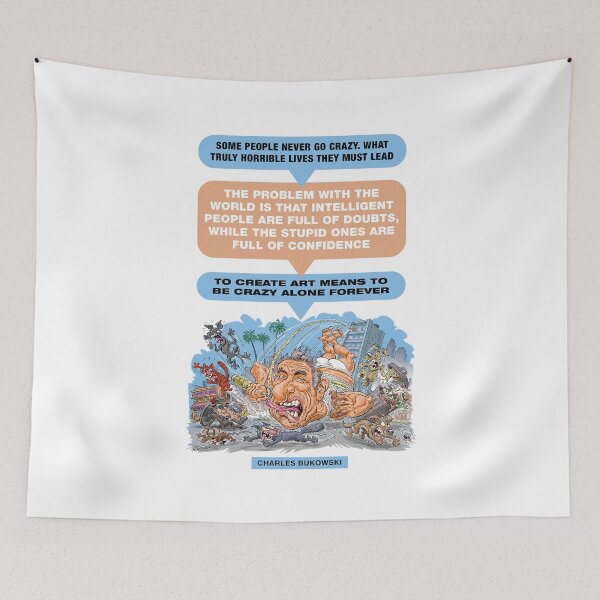 Item preview, Charles Bukowski designed and sold by TIGERDAVER.