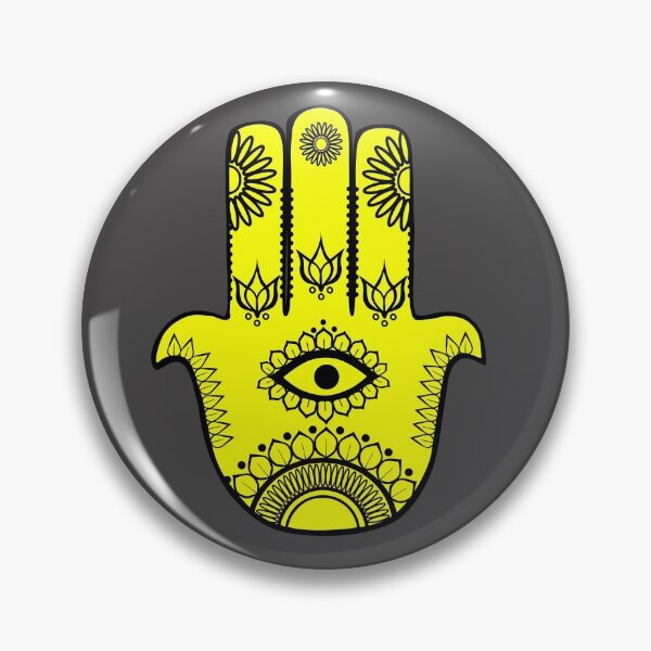 Item preview, Copy of Hamsa hand - yellow designed and sold by ntreee.