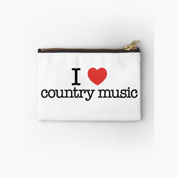 Item preview, I love country music. Funny gift idea. I heart country music. Best present for country music fans. designed and sold by shirtpress.