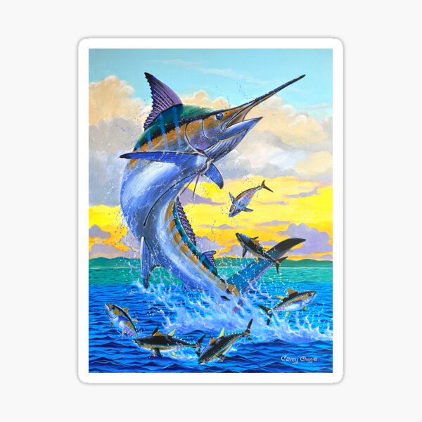 Busting Marlin Sticker