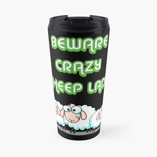 Crazy Sheep Lady Thermobecher