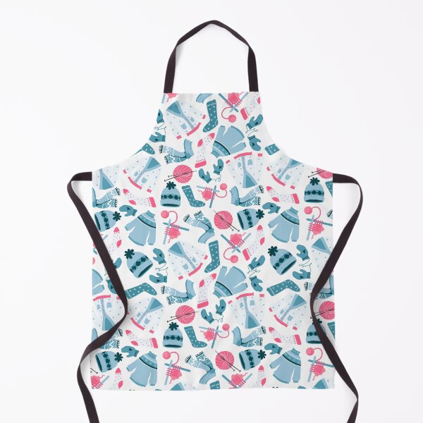 Item preview, Knitting sticker pack: I love Knitting pattern designed and sold by KlaraMacinka.