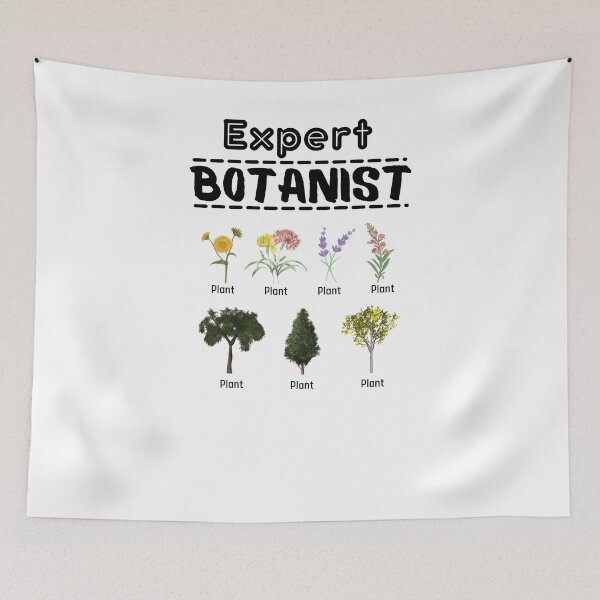 Item preview, Expert Botanist - Funny gardener nerd motif designed and sold by Garaunt - The bavarian brute.