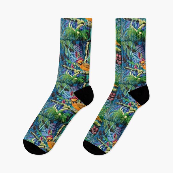 Item preview, Orange Tanager in Ecuador designed and sold by Janice Schiff.
