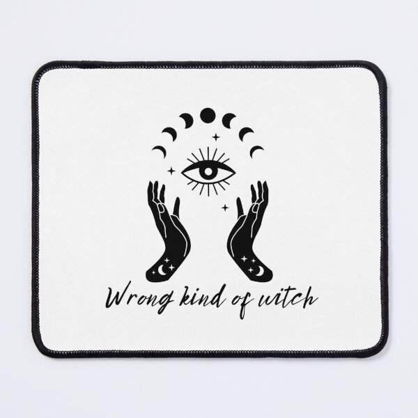 Item preview, Wrong Kind of Witch (Black) designed and sold by Doodle Dee Doo.