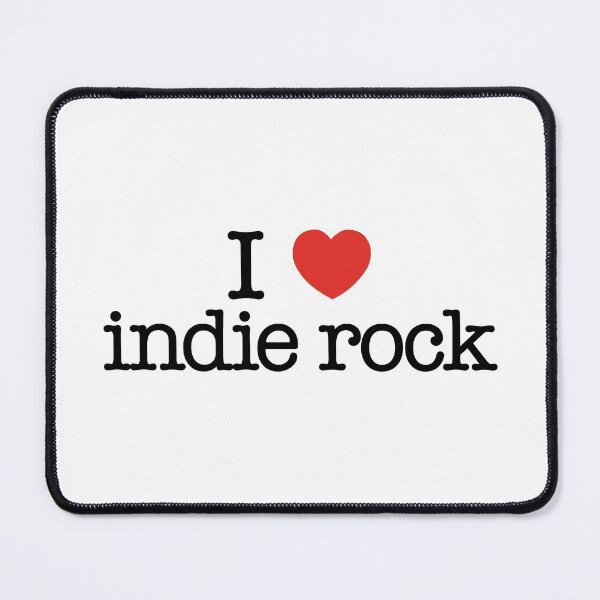 Item preview, I love indie rock . Funny gift idea. I heart indie rock . Best present for indie rock fans. designed and sold by shirtpress.