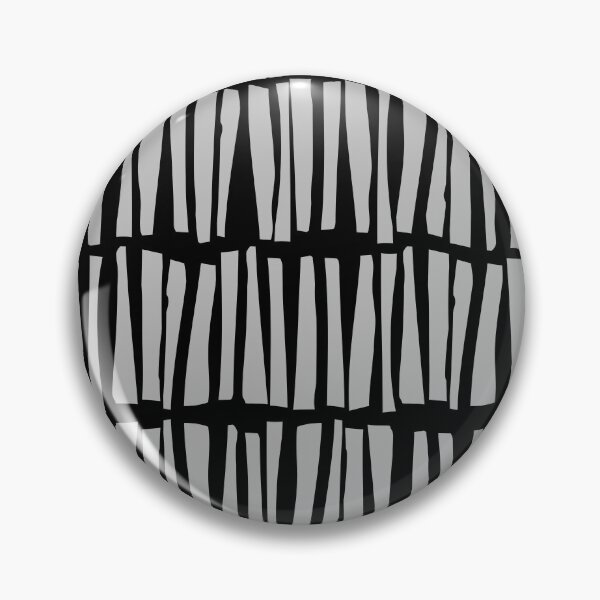 Item preview, Black and Gray Vertical Dash Stripe Line Pattern Pairs Dulux 2022 Popular Colour Chic Shadow - Color Trends designed and sold by ColorOfTheYears.