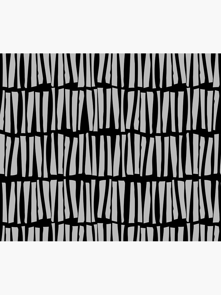 Aperçu 6 sur 6. Plaid avec l'œuvre Black and Gray Vertical Dash Stripe Line Pattern Pairs Dulux 2022 Popular Colour Chic Shadow - Color Trends créée et vendue par ColorOfTheYears.