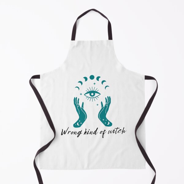 Item preview, Wrong Kind of Witch (Teal) designed and sold by Doodle Dee Doo.