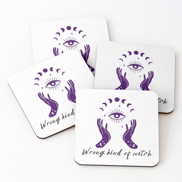 Item preview, Wrong Kind of Witch (Purple) designed and sold by Doodle Dee Doo.