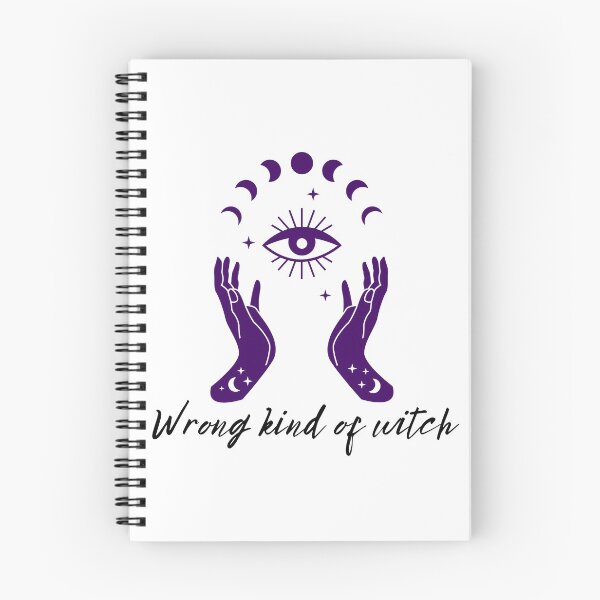 Item preview, Wrong Kind of Witch (Purple) designed and sold by Doodle Dee Doo.