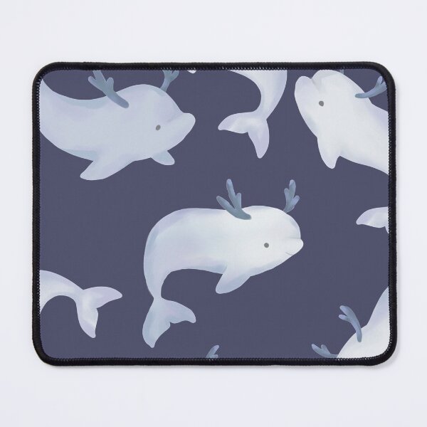 Item preview, Navy of Snow Beluga Whale designed and sold by SwaDesign.