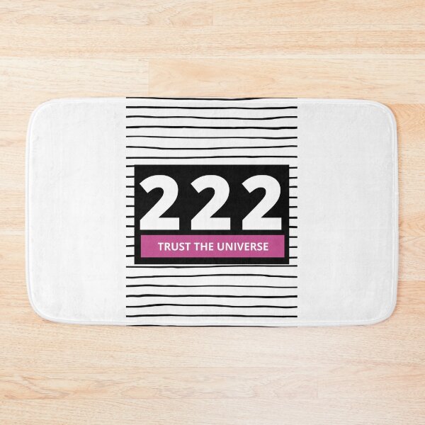 Item preview, 222 Universe Manifestation Black Stripes Design designed and sold by Fatbread.