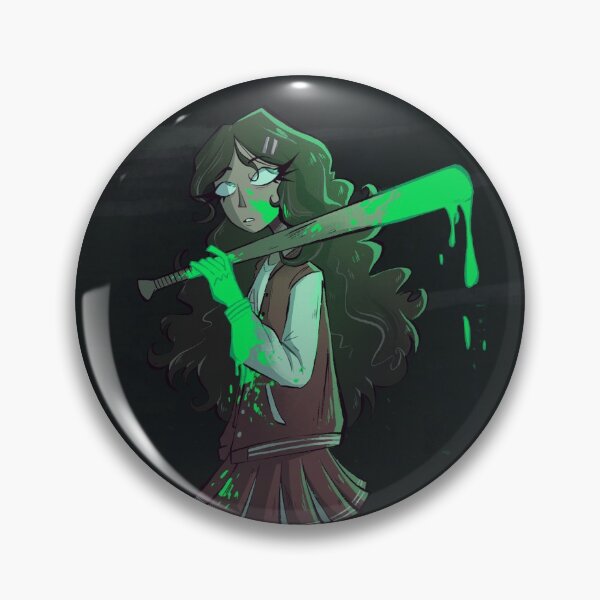 Item preview, paulina with a bat designed and sold by floq-art.