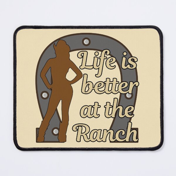 Item preview, Life is Better at the Ranch designed and sold by Epic Love Designs.