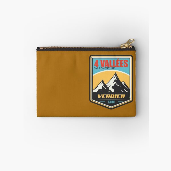 Item preview, Verbier Ski Switzerland Skiing Alps Sticker T-Shirt 03 designed and sold by OuterShellUK.