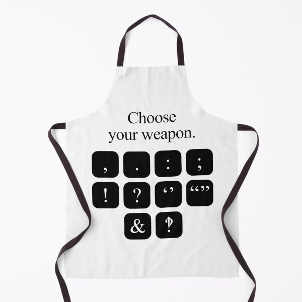 Item preview, Choose Your Weapon - Punctuation designed and sold by jezkemp.