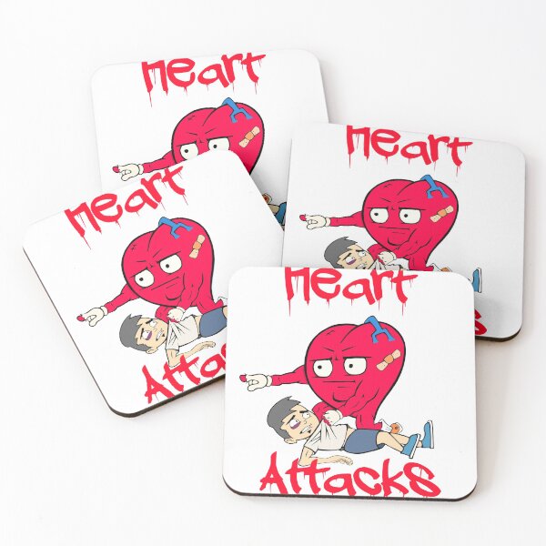 Item preview, Heart Attacks designed and sold by EddieAyalaJr.