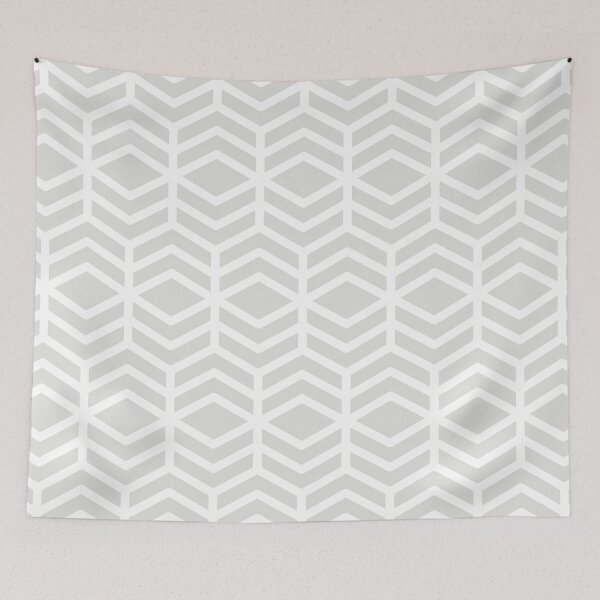 Item preview, Off White and White Minimal Chevron Shape Pattern Pairs Dulux 2022 Popular Colour Letters Unread - Color Trends designed and sold by ColorOfTheYears.