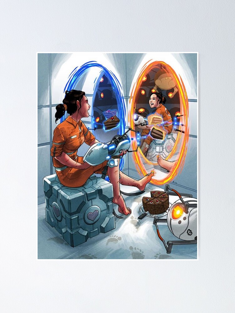 Portal 2 Portal Gun | Poster