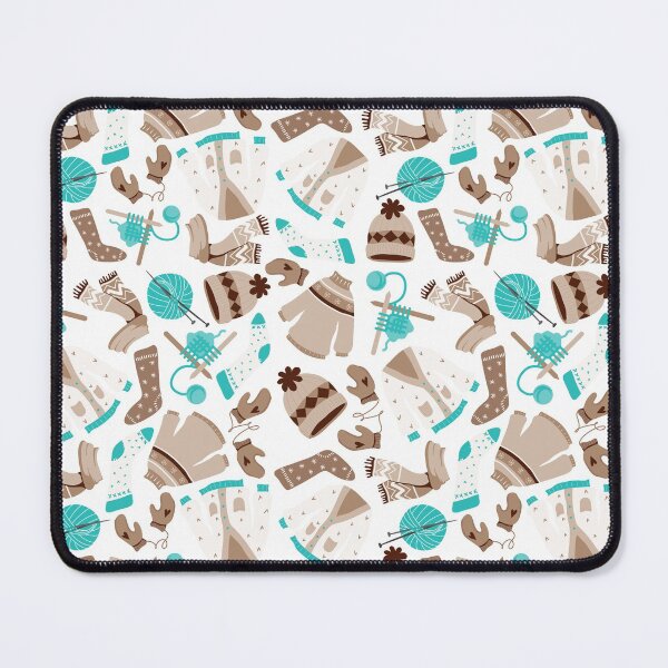 Item preview, Knitting sticker pack: I love Knitting pattern designed and sold by KlaraMacinka.