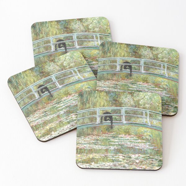 Item preview, Water Lilies and Japanese Bridge and Pedestrian   designed and sold by KristaZed.