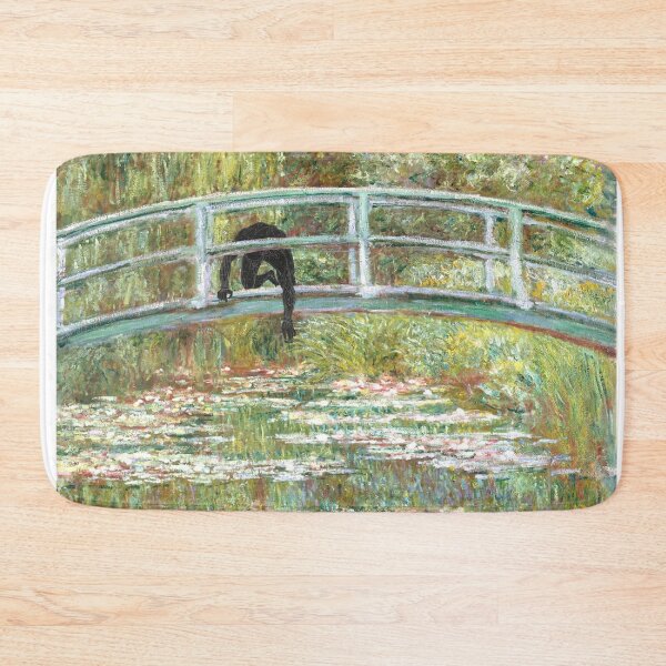 Item preview, Water Lilies and Japanese Bridge and Pedestrian   designed and sold by KristaZed.