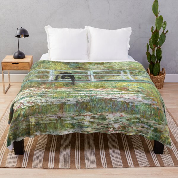 Item preview, Water Lilies and Japanese Bridge and Pedestrian   designed and sold by KristaZed.