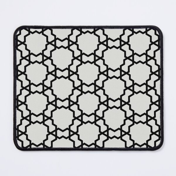 Item preview, Black and Off White Minimal Shape Tile Pattern Pairs Dulux 2022 Popular Colour Letters Unread - Color Trends designed and sold by ColorOfTheYears.