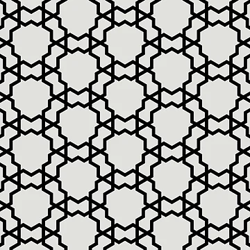 Vorschaubild zum Design Black and Off White Minimal Shape Tile Pattern Pairs Dulux 2022 Popular Colour Letters Unread - Color Trends von ColorOfTheYears
