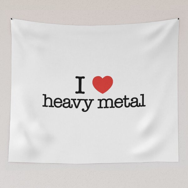 Item preview, I love heavy metal . Funny gift idea. I heart heavy metal . Best present for heavy metal  fans. designed and sold by shirtpress.