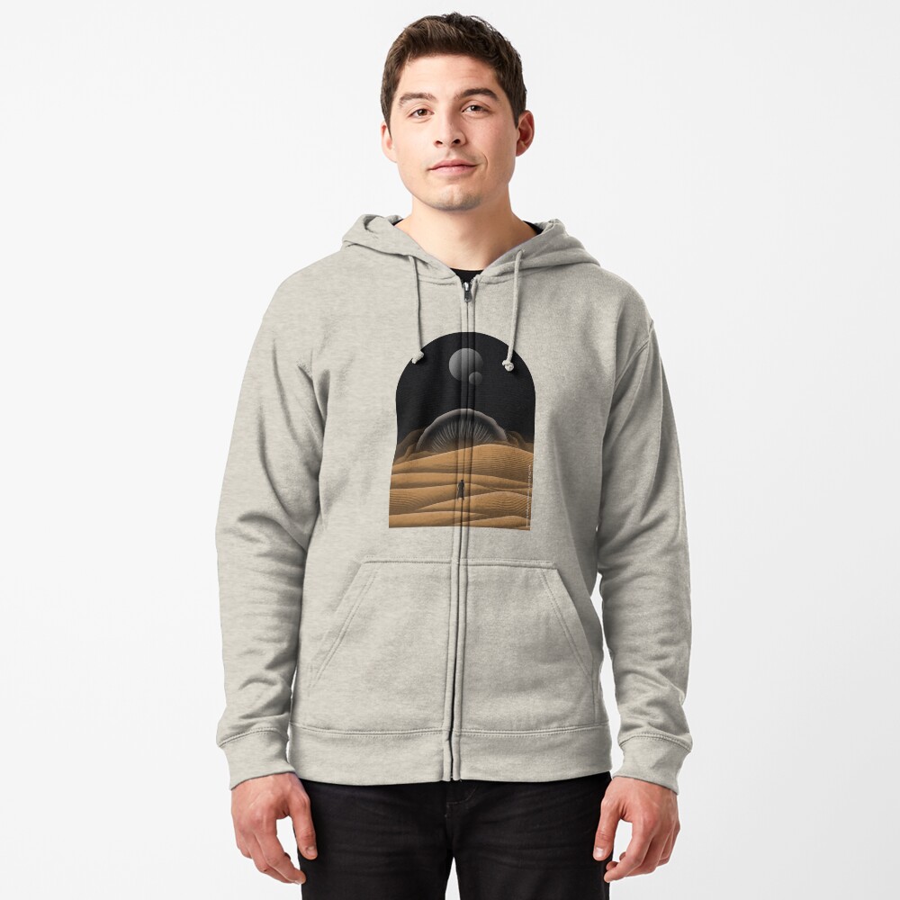 Item preview, Zipped Hoodie designed and sold by Rikiege.