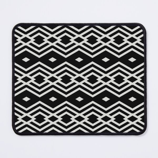Item preview, Black and Off White Stripe Diamond Pattern Pairs Dulux 2022 Popular Colour Letters Unread - Color Trends designed and sold by ColorOfTheYears.