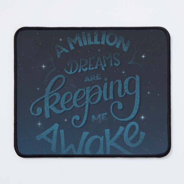 Item preview, a million dreams are keeping me awake lettering designed and sold by estheros.