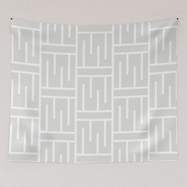 Aperçu de l'œuvre Off White and White Minimal Line Art Pattern 3 Pairs Dulux 2022 Popular Colour Letters Unread - Color Trends créée et vendue par ColorOfTheYears.