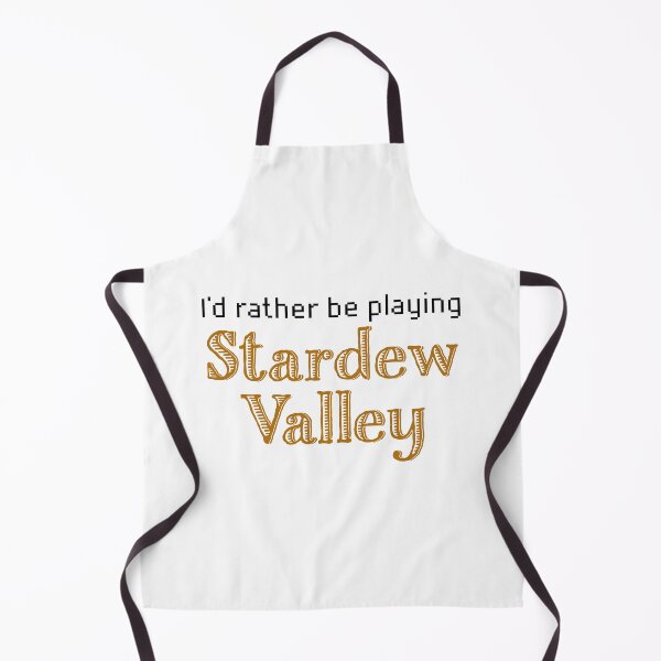Item preview, I'd rather be playing Stardew Valley designed and sold by Doodle Dee Doo.