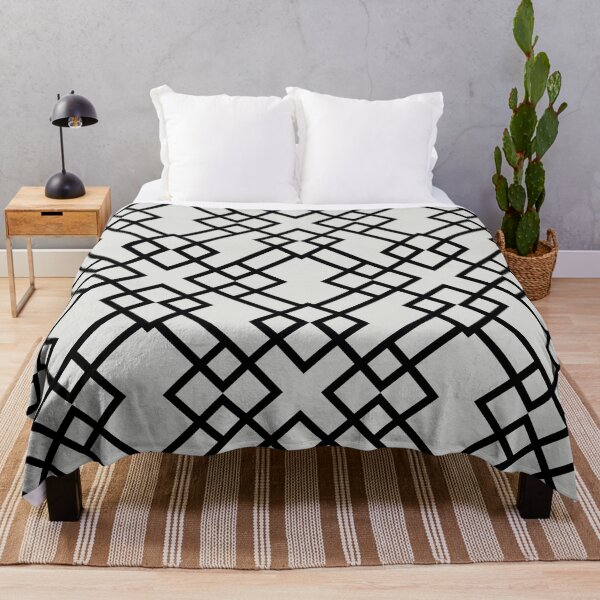 Item preview, Black and Off White Minimal Line Art Pattern Pairs Dulux 2022 Popular Colour Letters Unread - Color Trends designed and sold by ColorOfTheYears.
