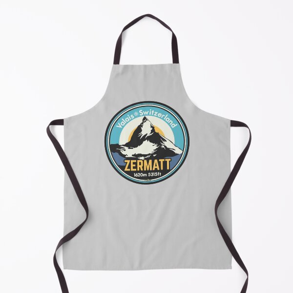 Item preview, Zermatt Ski Switzerland Skiing Alps Sticker T-Shirt 02 designed and sold by OuterShellUK.